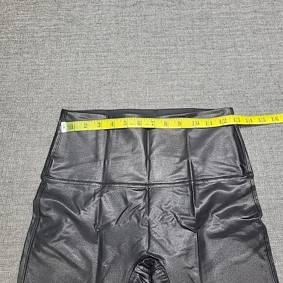 Jane and Bleecker Womens Faux Leather Leggings Pull On Pants X-Large Size Black - Picture 2 of 9